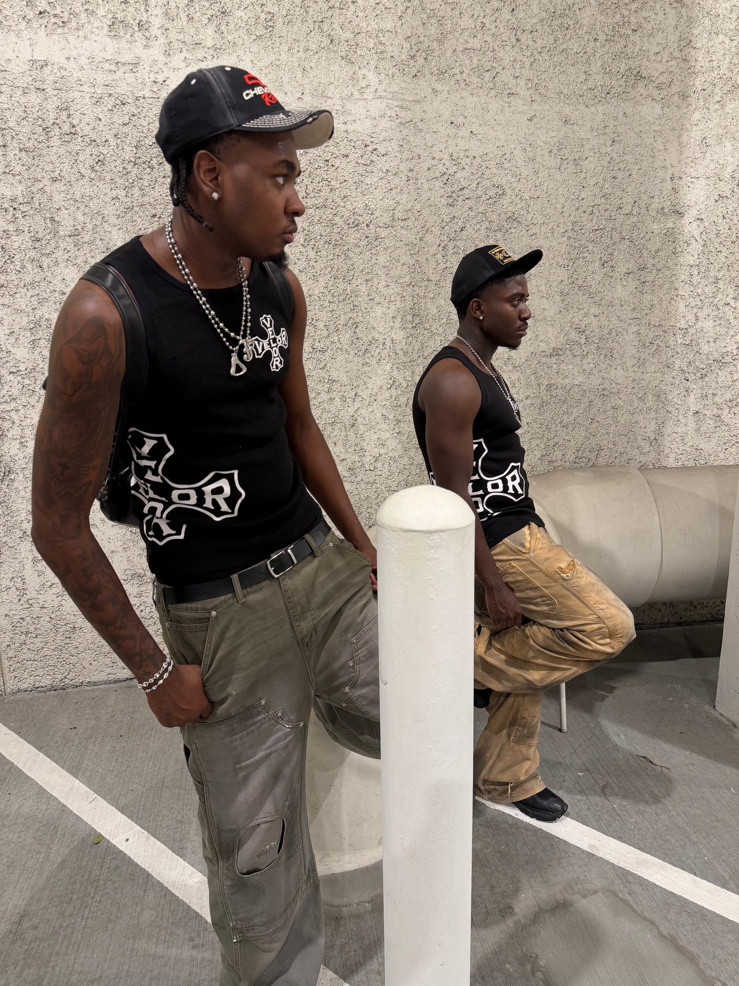 VLR BLK 888 TANKTOP