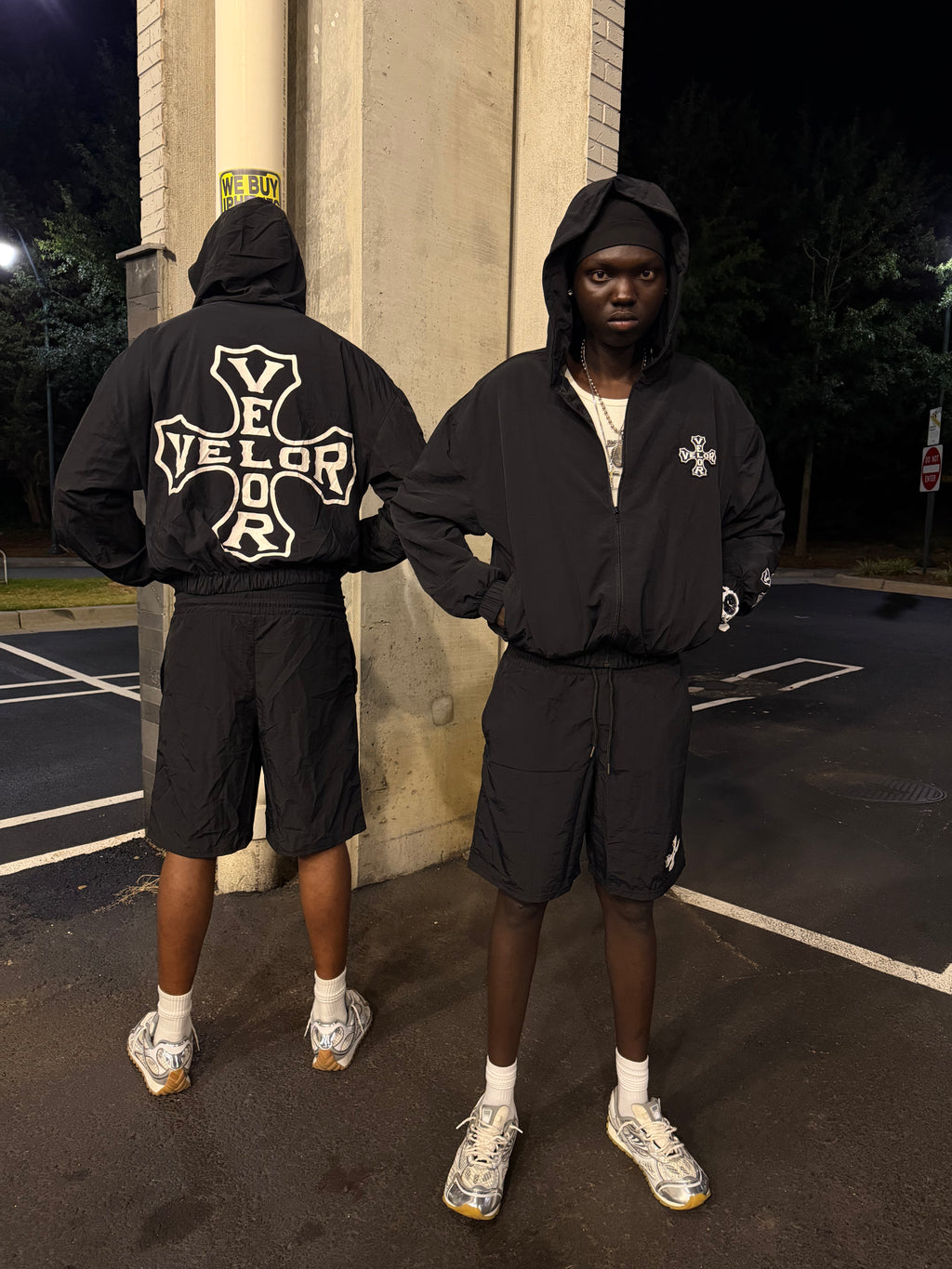 VLR NYLON SHORTS