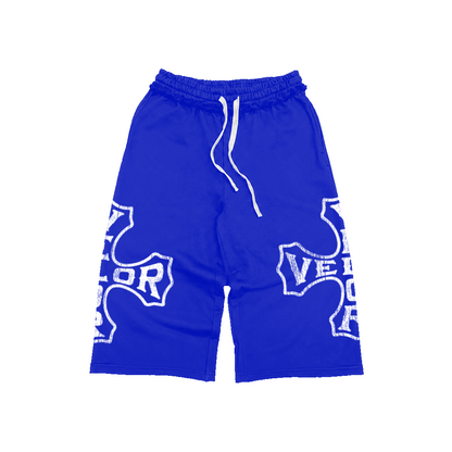 VLR BLUE 3/4 SHORTS