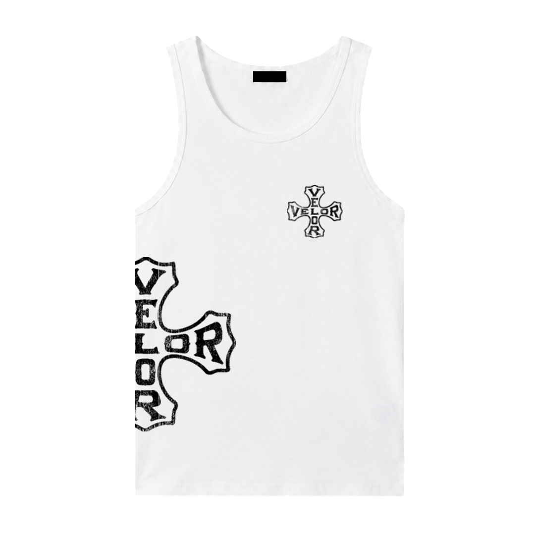 VLR WHITE 888 TANKTOP