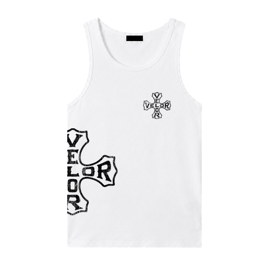 VLR WHITE 888 TANKTOP