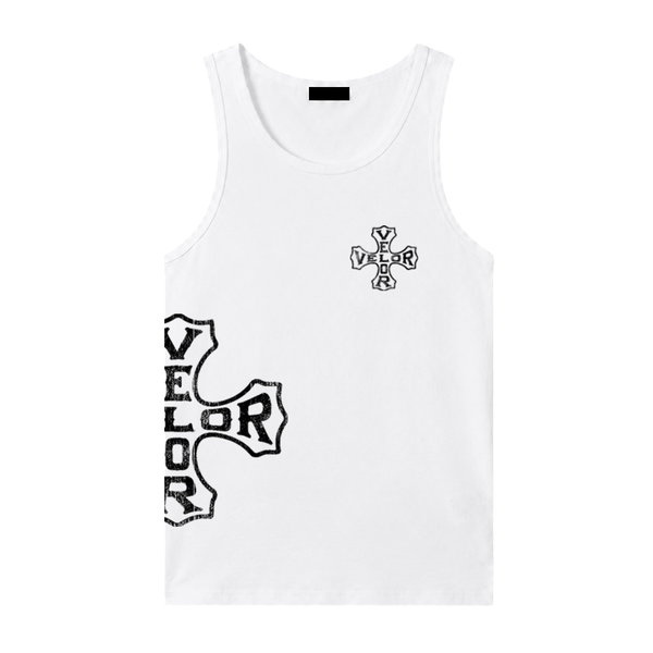 VLR WHITE 888 TANKTOP